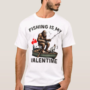Camiseta Corazón de Angler: Día de San Valentín