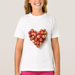 Camiseta Corazón de Apple