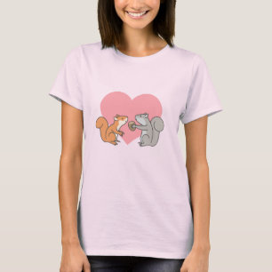 Camiseta Corazón de ardilla ardilla