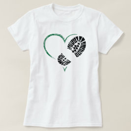 Camiseta corazón de arranque