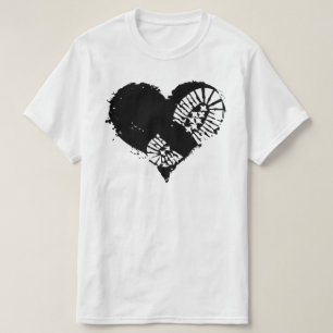 Camiseta corazón de arranque