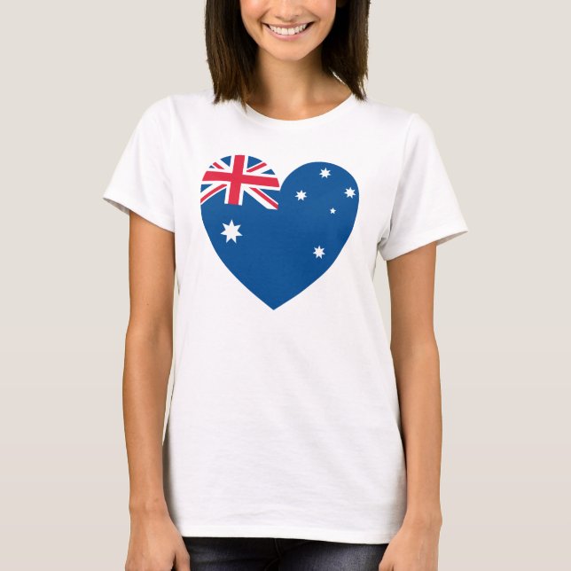 Camiseta Corazón de Australia (Anverso)