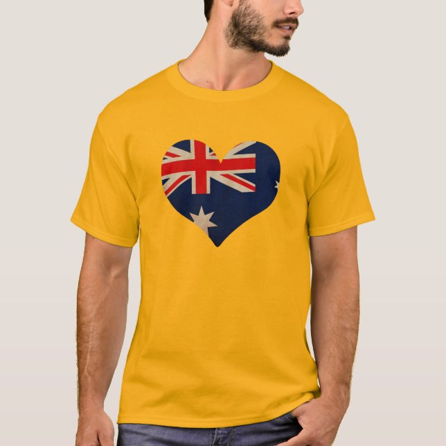 Camiseta Corazón de Australia (Anverso)