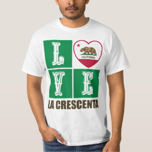 Camiseta Corazón de bandera de la República de California, 