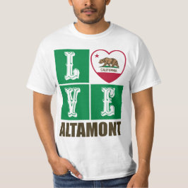 Camiseta Corazón de bandera de la República de California A