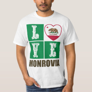 Camiseta Corazón de bandera de la República de California M