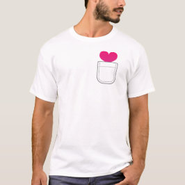 Camiseta Corazón de bolsillo