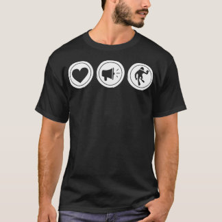 Camiseta Corazón de buceo Scuba Megaphonet LoveCool Funny S