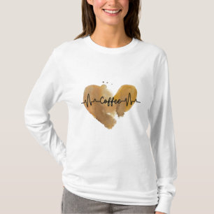 Camiseta Corazón de café