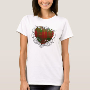 Camiseta Corazón de Cameron Tartán