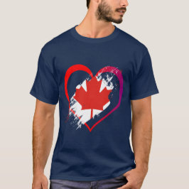 Camiseta Corazón de Canadá