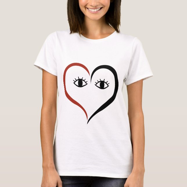 Camiseta Corazón de cara (Anverso)