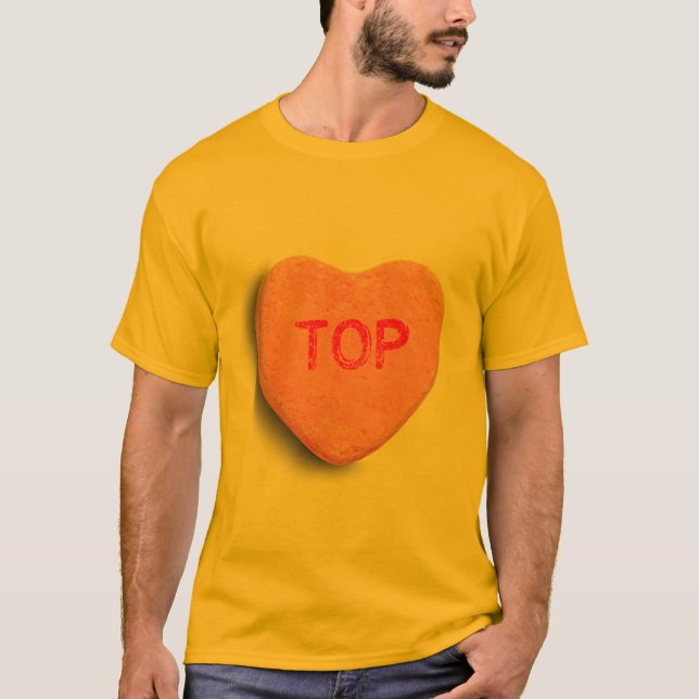 Camiseta Corazón de caramelo (Anverso)
