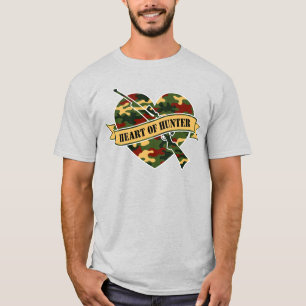 Camiseta Corazón de Cazador - Instinto Salvaje