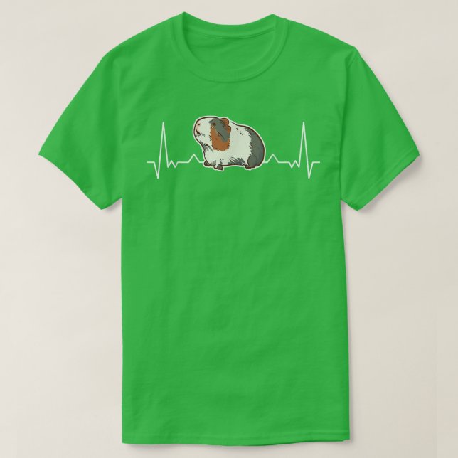Camiseta Corazón de Cerdo de Guinea (Diseño del anverso)