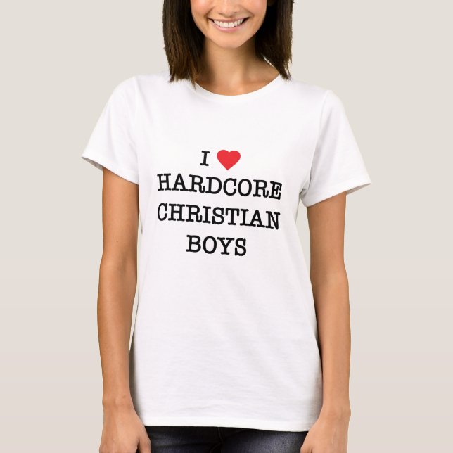 Camiseta Corazón de chicos cristianos (Anverso)