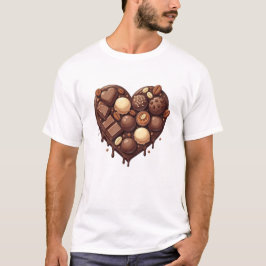 Camiseta Corazón de chocolate