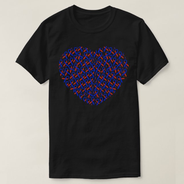 Camiseta Corazón de Cinta Congénita (Diseño del anverso)
