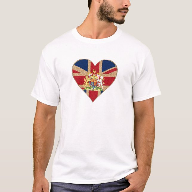 Camiseta Corazón de COA del Reino Unido (Anverso)
