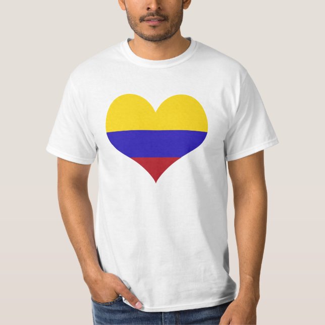 Camiseta Corazon de Colombia (Anverso)