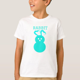 Camiseta Corazón de Conejo de Pascua