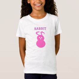 Camiseta Corazón de Conejo de Pascua