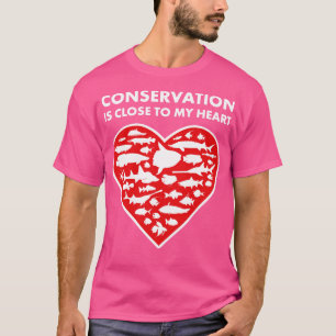 Camiseta Corazón de conservación de peces