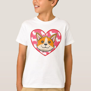 Camiseta Corazón de Corgi