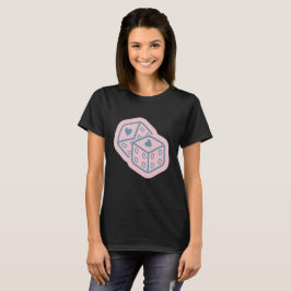 Camiseta Corazón de dados día de San Valentín