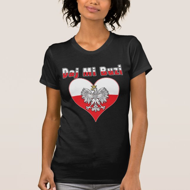 Camiseta Corazón de Daj MI Buzi Eagle (Anverso)