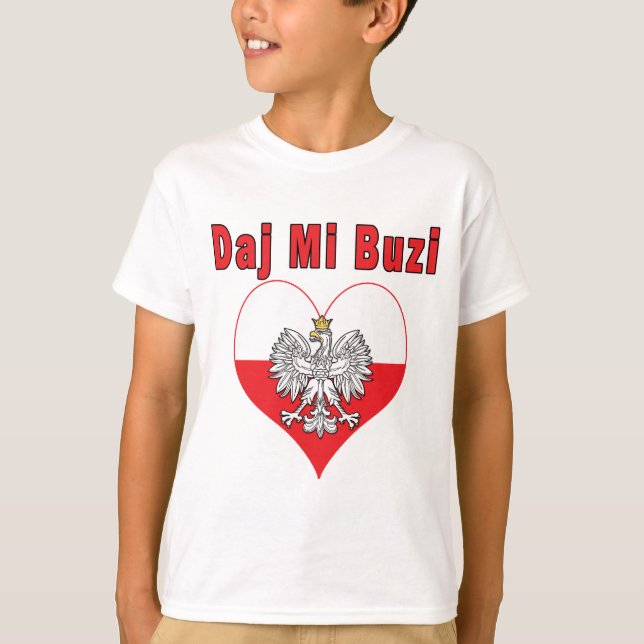 Camiseta Corazón de Daj MI Buzi Eagle (Anverso)