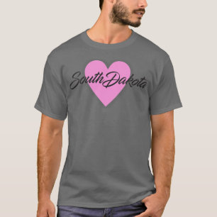 Camiseta Corazón de Dakota del Sur