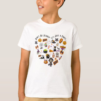 Camiseta Corazón de Doodles
