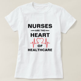 Camiseta Corazón de enfermera de salud