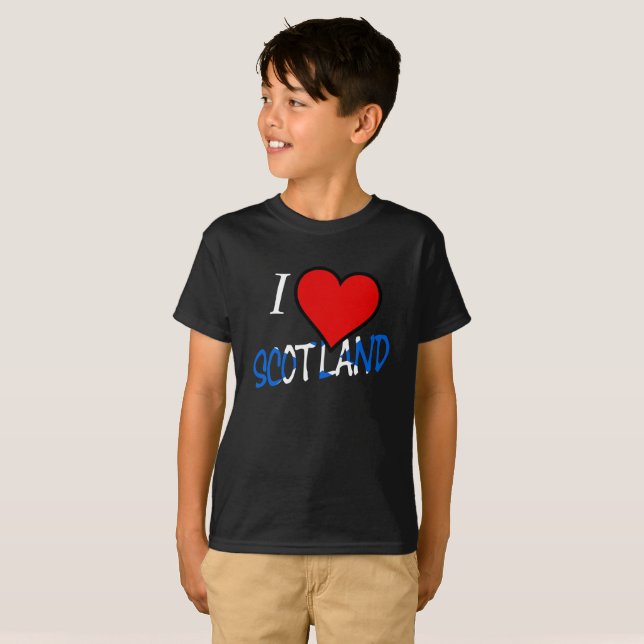Camiseta Corazón de Escocia (Anverso completo)