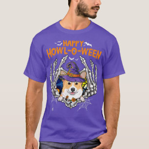 Camiseta Corazón de esqueleto Corazón feliz HowlOWeen Disst