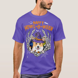 Camiseta Corazón de esqueleto Corazón feliz HowlOWeen Disst