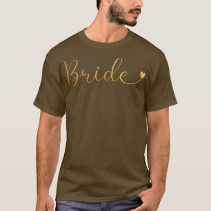 Camiseta Corazón de fiesta de soltera de mujeres Boda