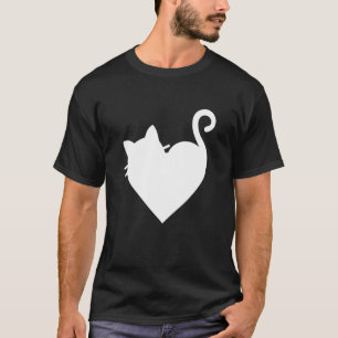 Camiseta Corazón de Gato Corazón Mente y Mujeres 5