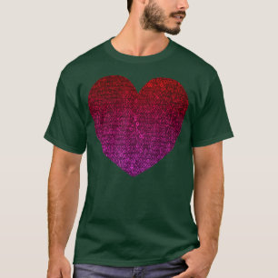 Camiseta Corazón de gran secuencia