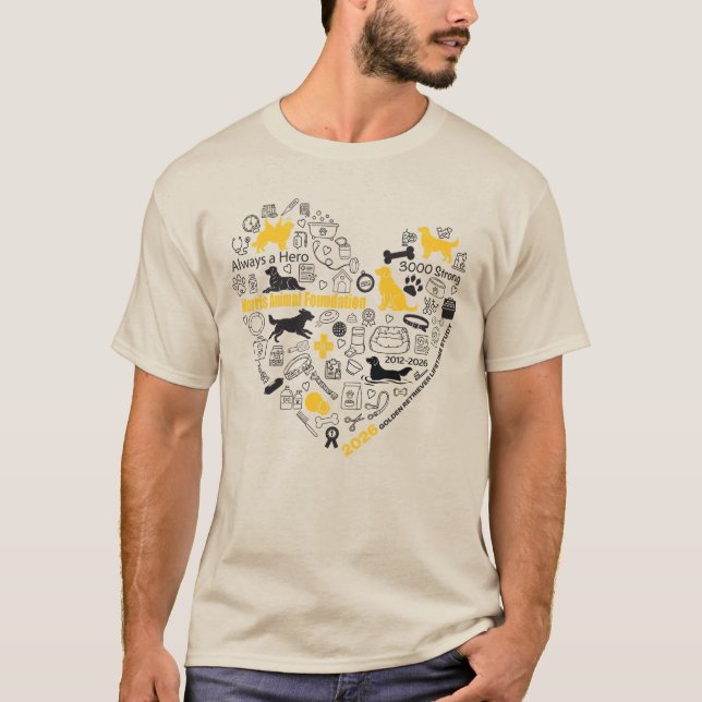 Camiseta Corazón de GRLS (Anverso)