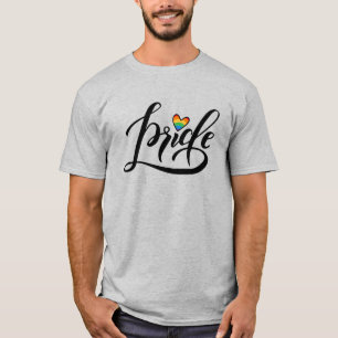 Camiseta Corazón de guion de orgullo
