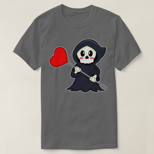 Camiseta Corazón de Halloween de Reaper (Diseño del anverso)