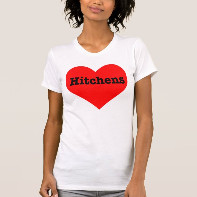 CAMISETA "CORAZÓN DE HITCHENS " (Anverso)