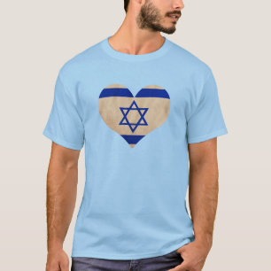 Camiseta Corazón de Israel