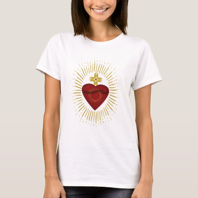 Camiseta Corazón de Jesús (Anverso)