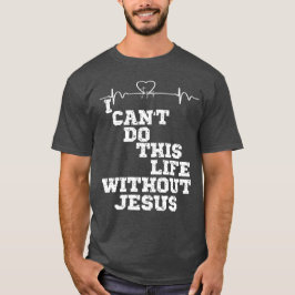 Camiseta Corazón de Jesús con Inspiradora cita cristiana