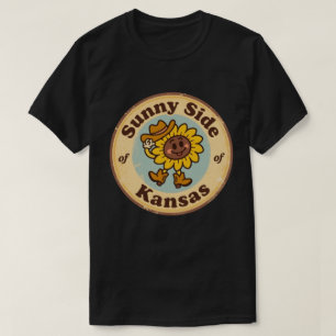 Camiseta Corazón de Kansas_ Encanto de la pradera de giraso