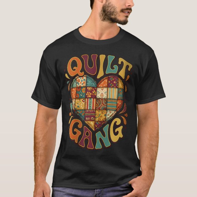 Camiseta Corazón de la Banda de Colchas (Anverso)