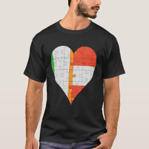 Camiseta Corazón de la bandera de Austria